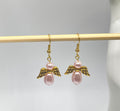 Soft Pink Angel Earrings