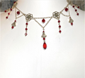 Victorian Gothic Crystal Choker