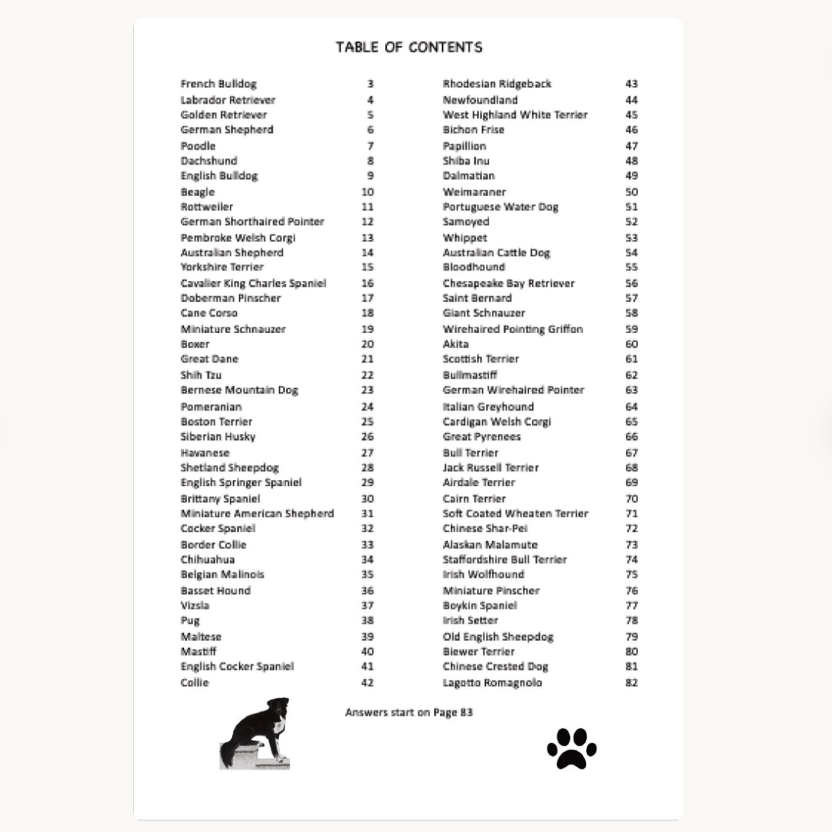 Dogs Word Search Puzzle Book