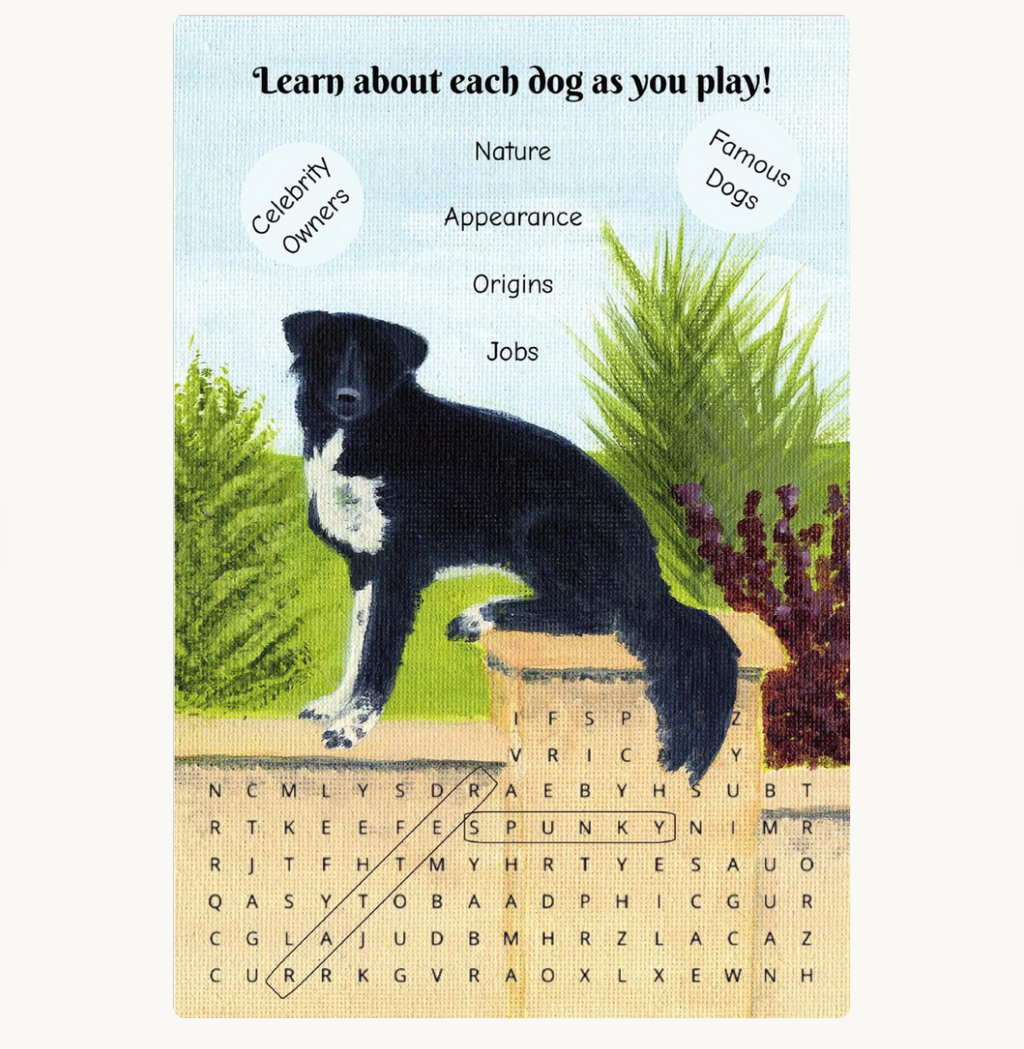 Dogs Word Search Puzzle Book