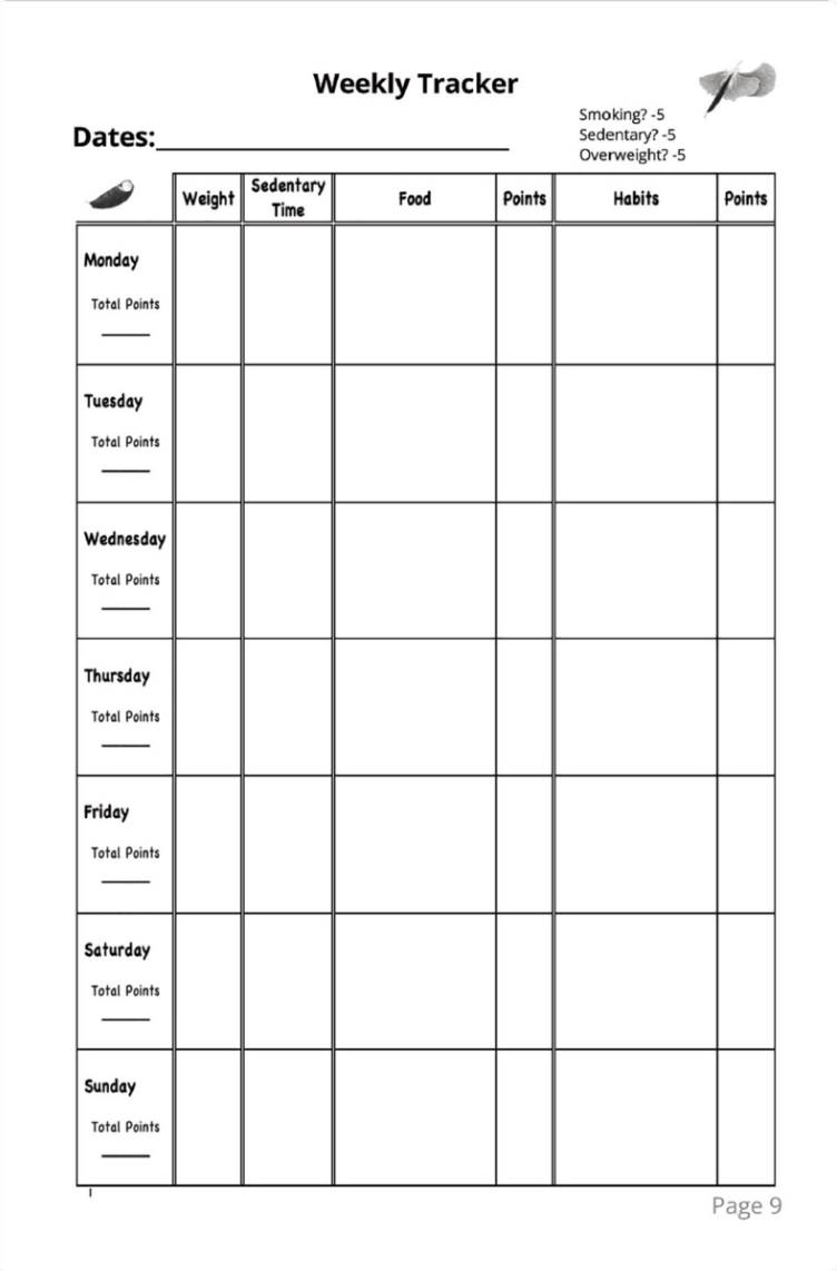 Lower Cholesterol with Diet and Exercise: Food and Habit Planner and Tracker