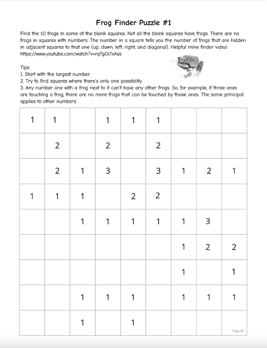 Frog Lover Puzzle Book: Word Search, Sudoku, Mazes