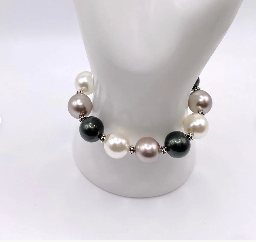 Tahitian South Sea Shell Pearl Bracelet