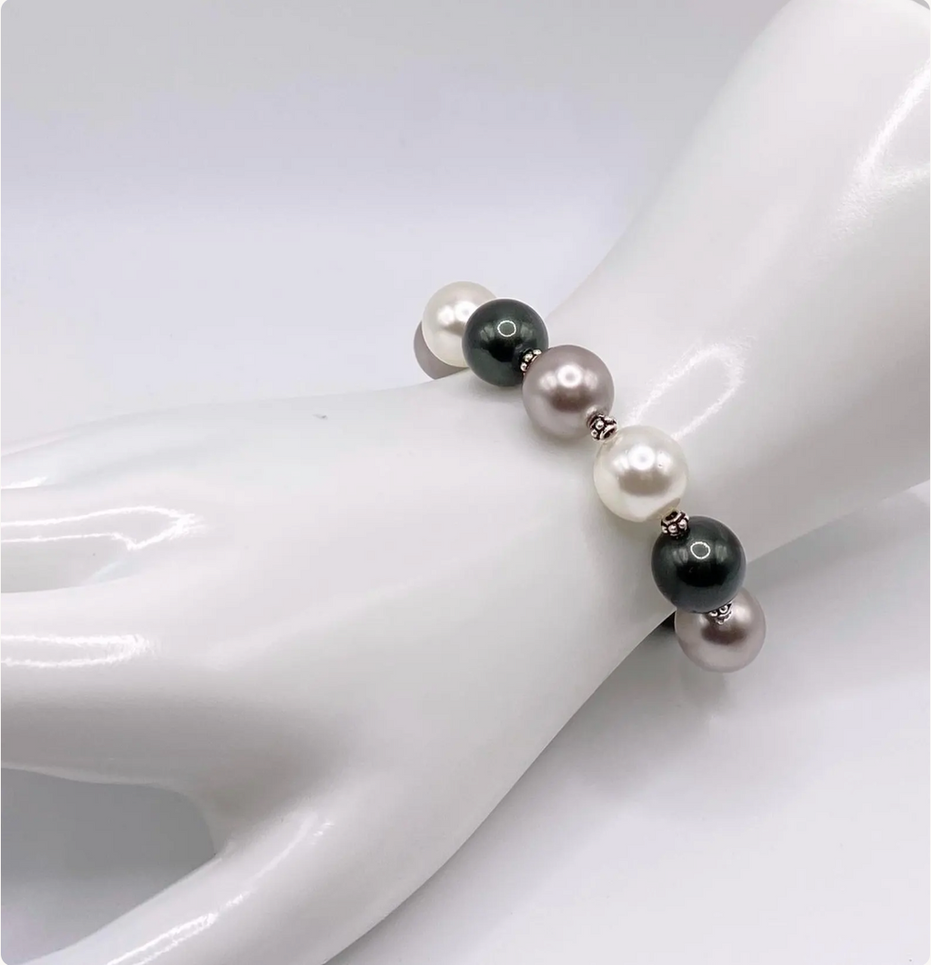 Tahitian South Sea Shell Pearl Bracelet