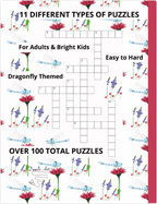 Dragonfly Lover Variety Puzzle Book: Word Search, Sudoku, Mazes, Crosswords