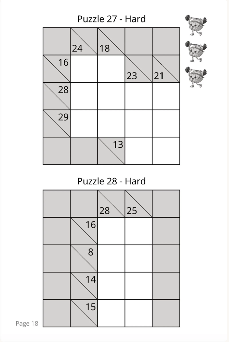 Elusive Kakuro Puzzle Book: 150 Puzzles, Easy to Hard