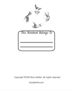 Composition Notebook: Yes I Can Hummingbird Affirmation Journal