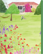 Hummingbird Family Primary Composition Notebook: Draw & Write Journal