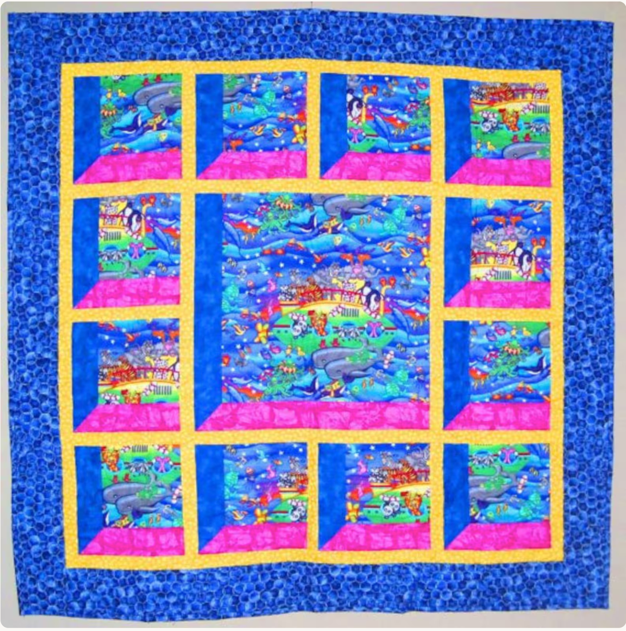 Attic Window Quilt Pattern - DIGITAL DOWNLOAD