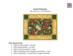 Accent Placemat Pattern - DIGITAL DOWNLOAD
