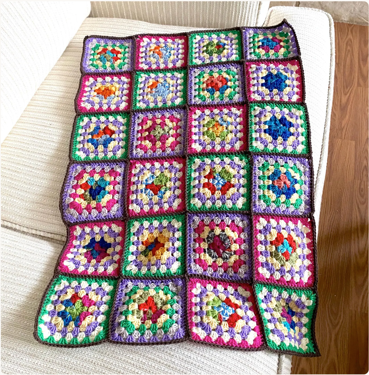 Crochet Doll Blanket and Stuffed Animal Bedding, 18 Inch Doll Crib Blanket, Handmade Toy Cradle Accessories, Plushie Teddy Bear Lovey