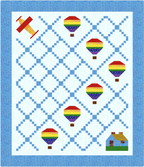 Hot Air Balloon Quilt Quilt Pattern - Digital Download PDF