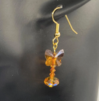 Autumn Swarovski® Crystal Butterfly Earrings