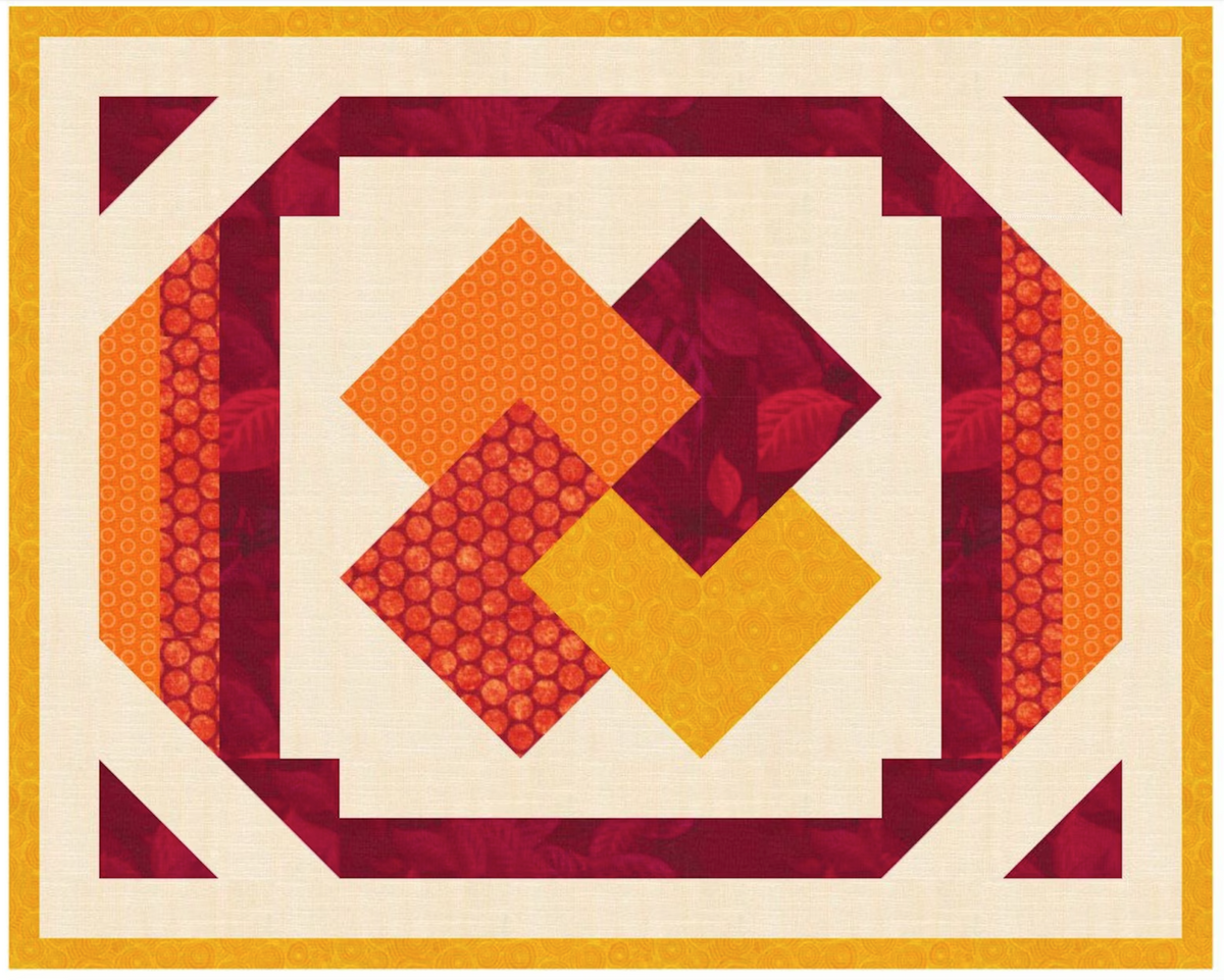 Card Trick Placemat PDF Pattern