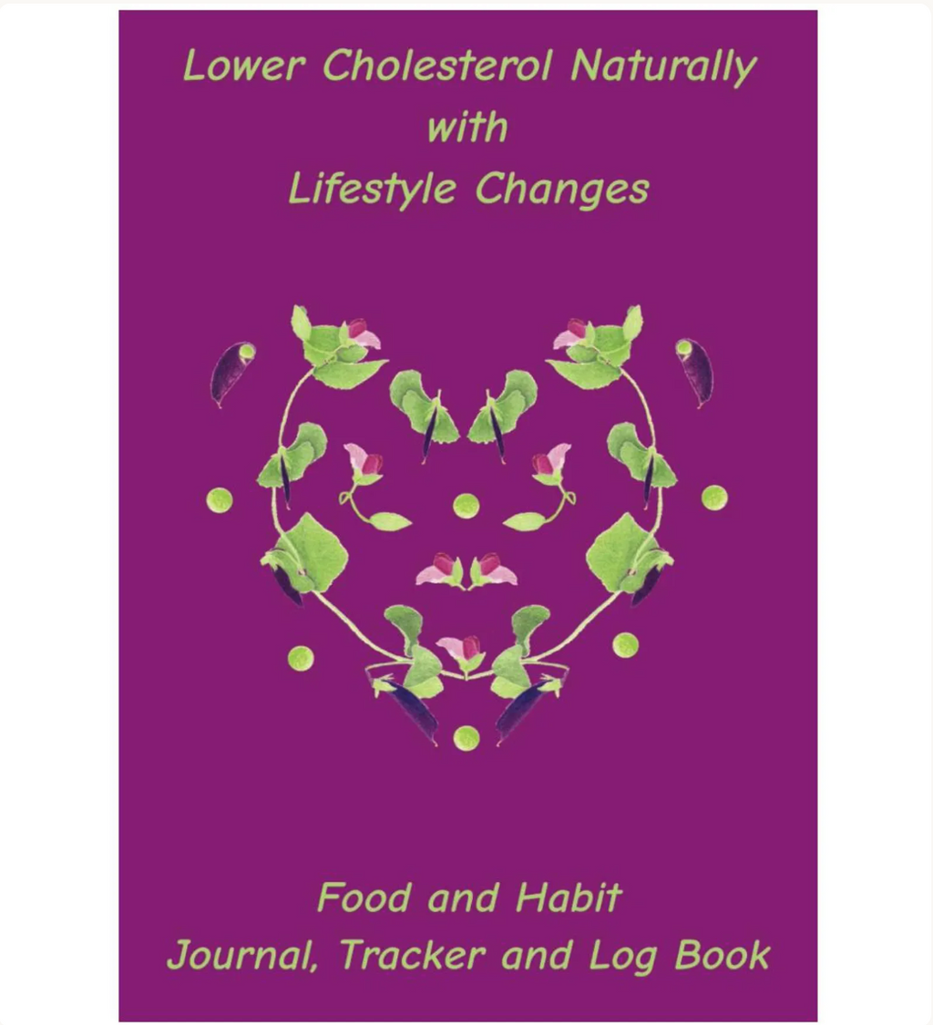 Lower Cholesterol Naturally with Lifestyle Changes: Food and Habit Journal, Tracker and Logbook