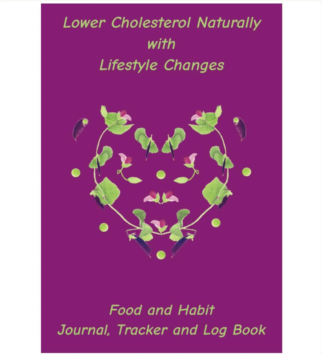 Lower Cholesterol Naturally with Lifestyle Changes: Food and Habit Journal, Tracker and Logbook