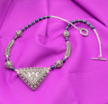 Bali Silver and Freshwater Pearl Necklace