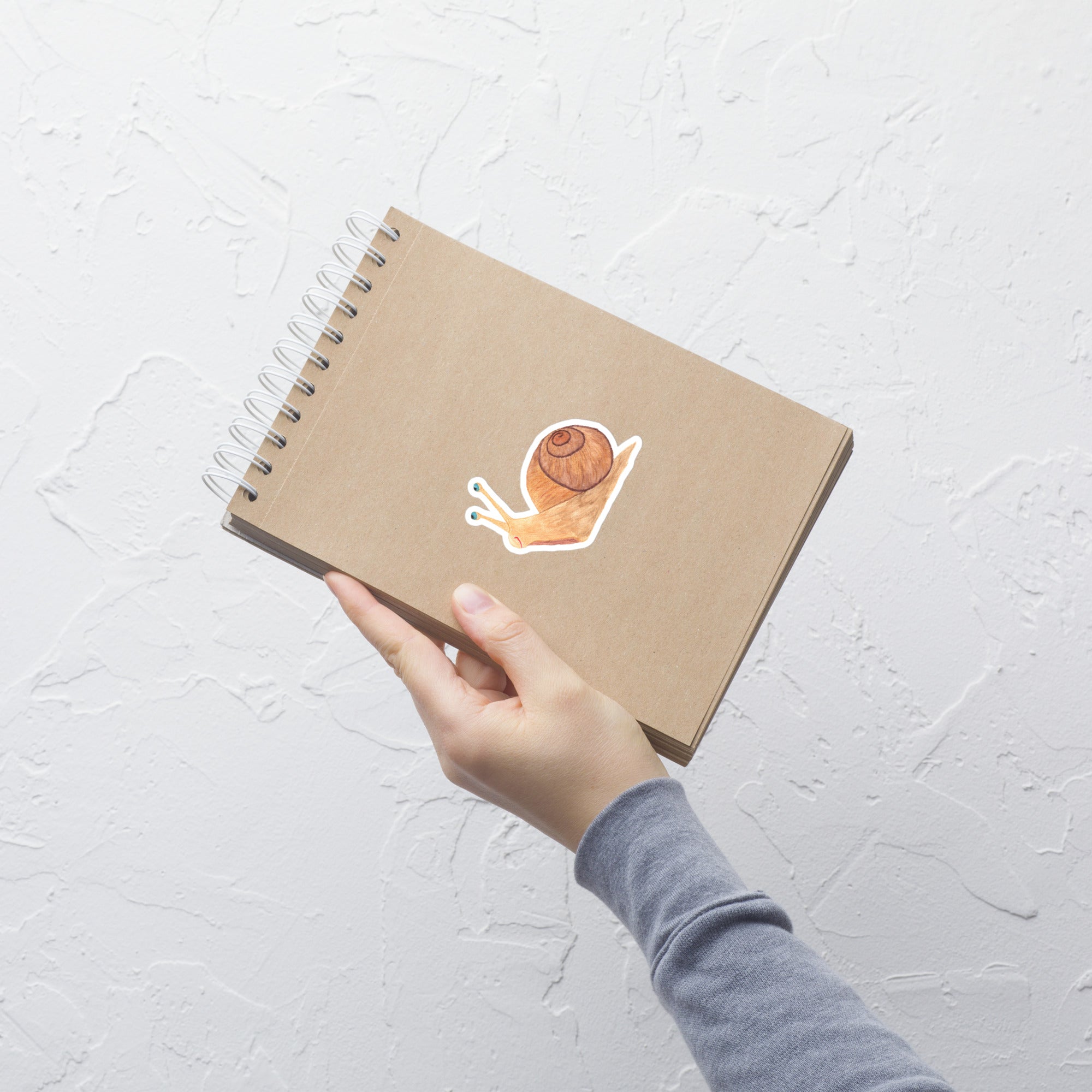 Comical Snail Bubble-free Vinyl Sticker