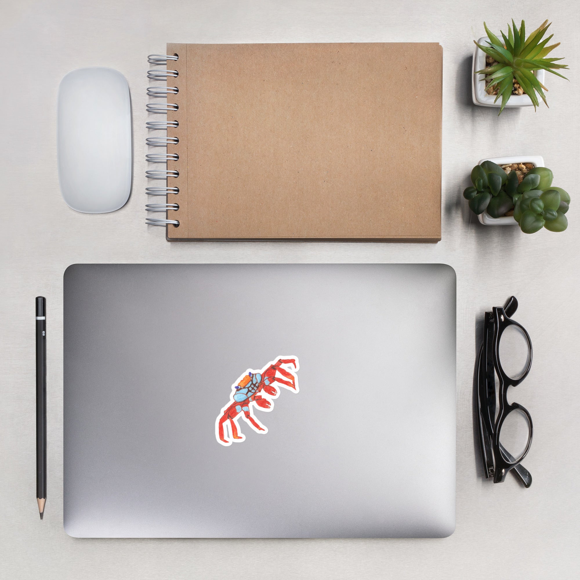 Galapagos Sally Lightfoot Crab Bubble-free sticker