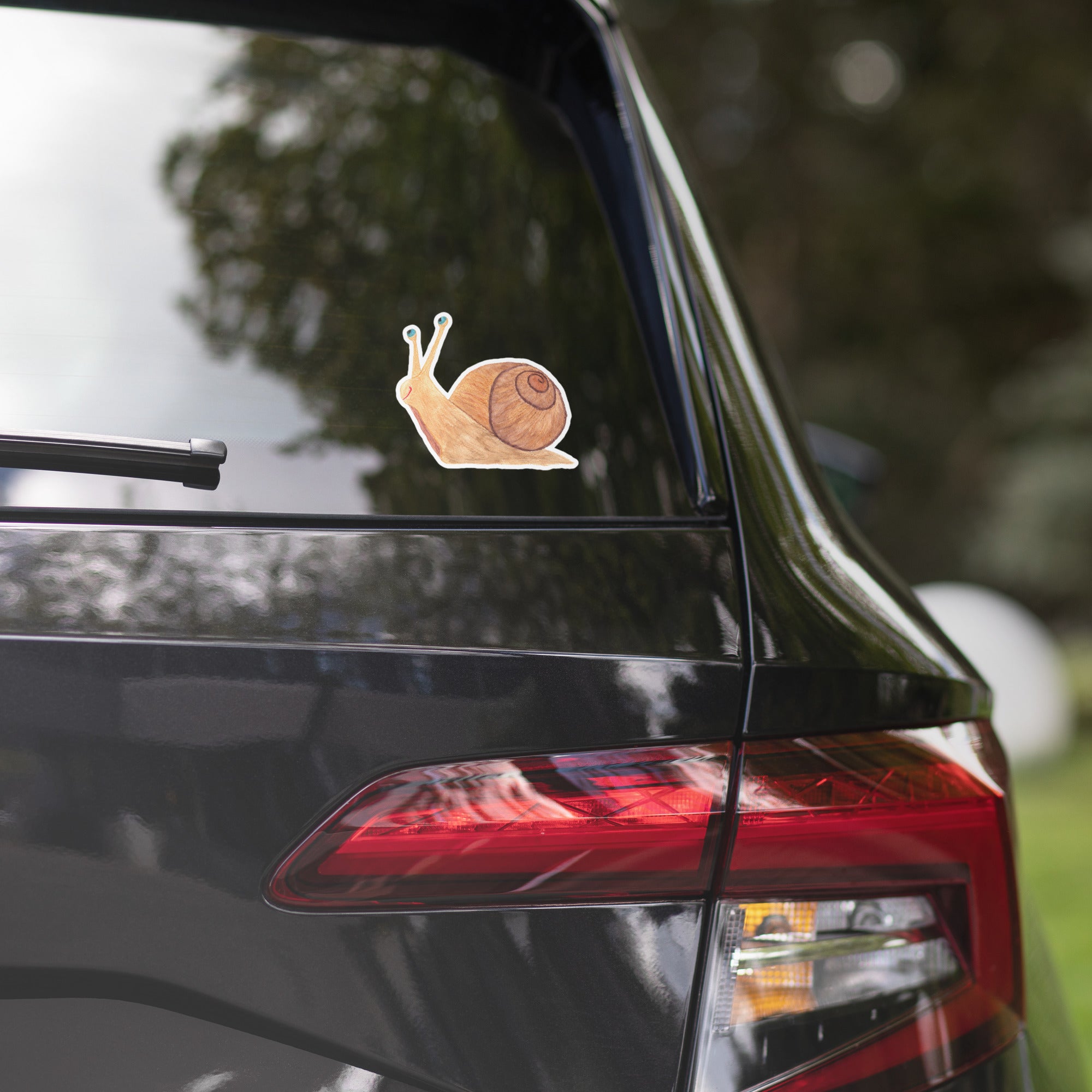 Comical Snail Bubble-free Vinyl Sticker