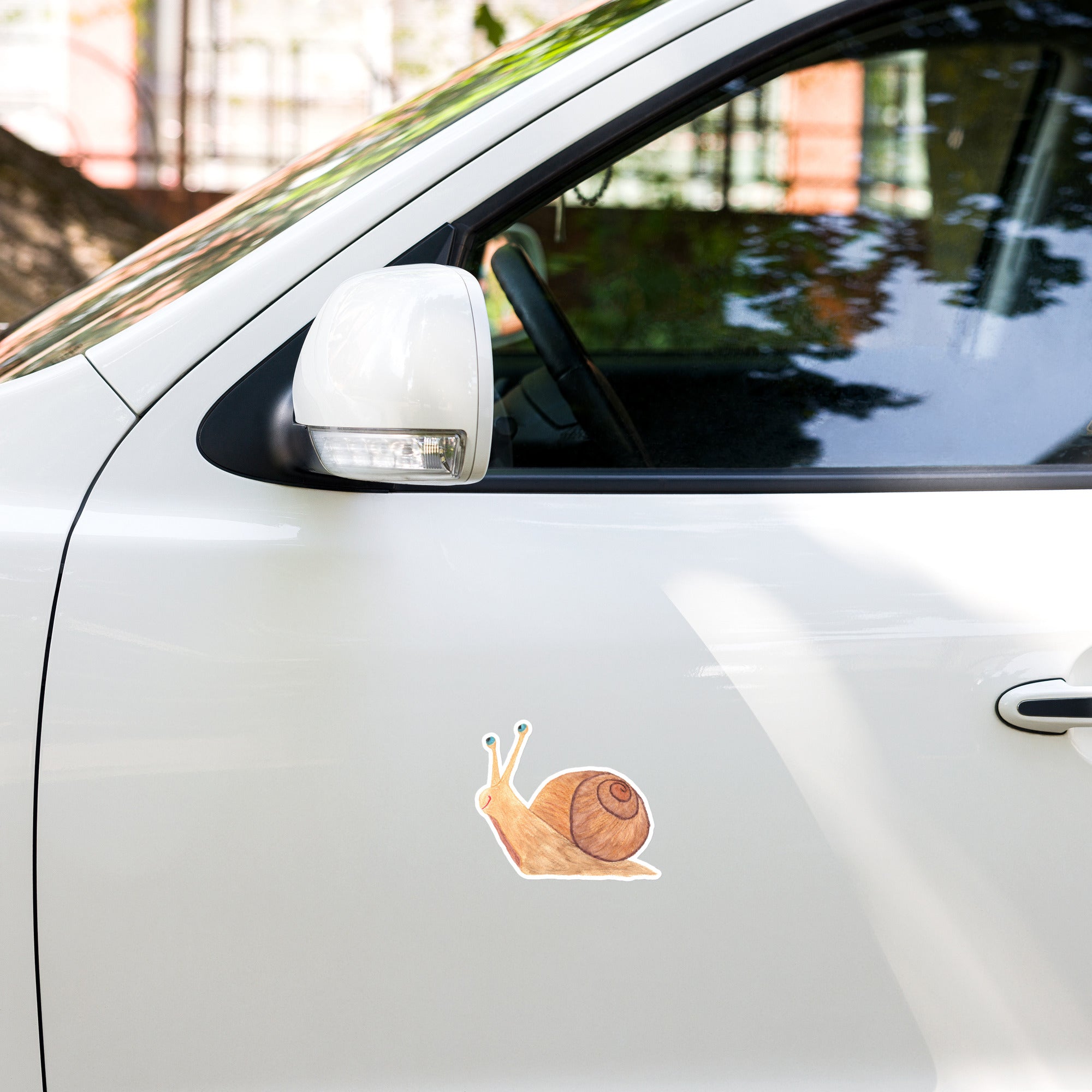 Comical Snail Bubble-free Vinyl Sticker