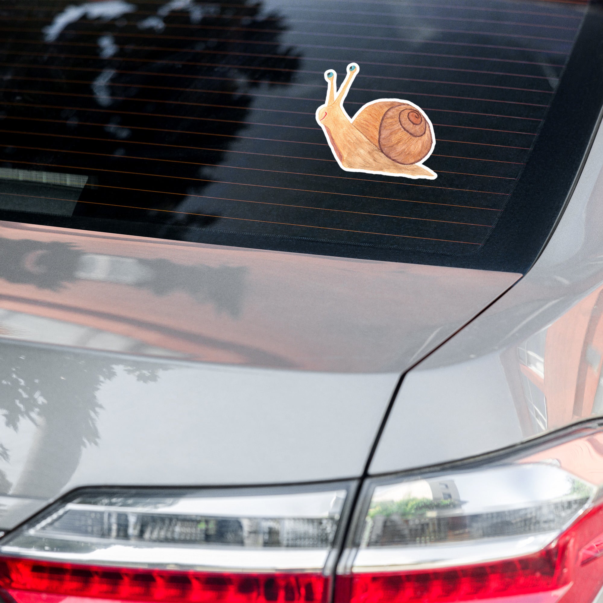 Comical Snail Bubble-free Vinyl Sticker