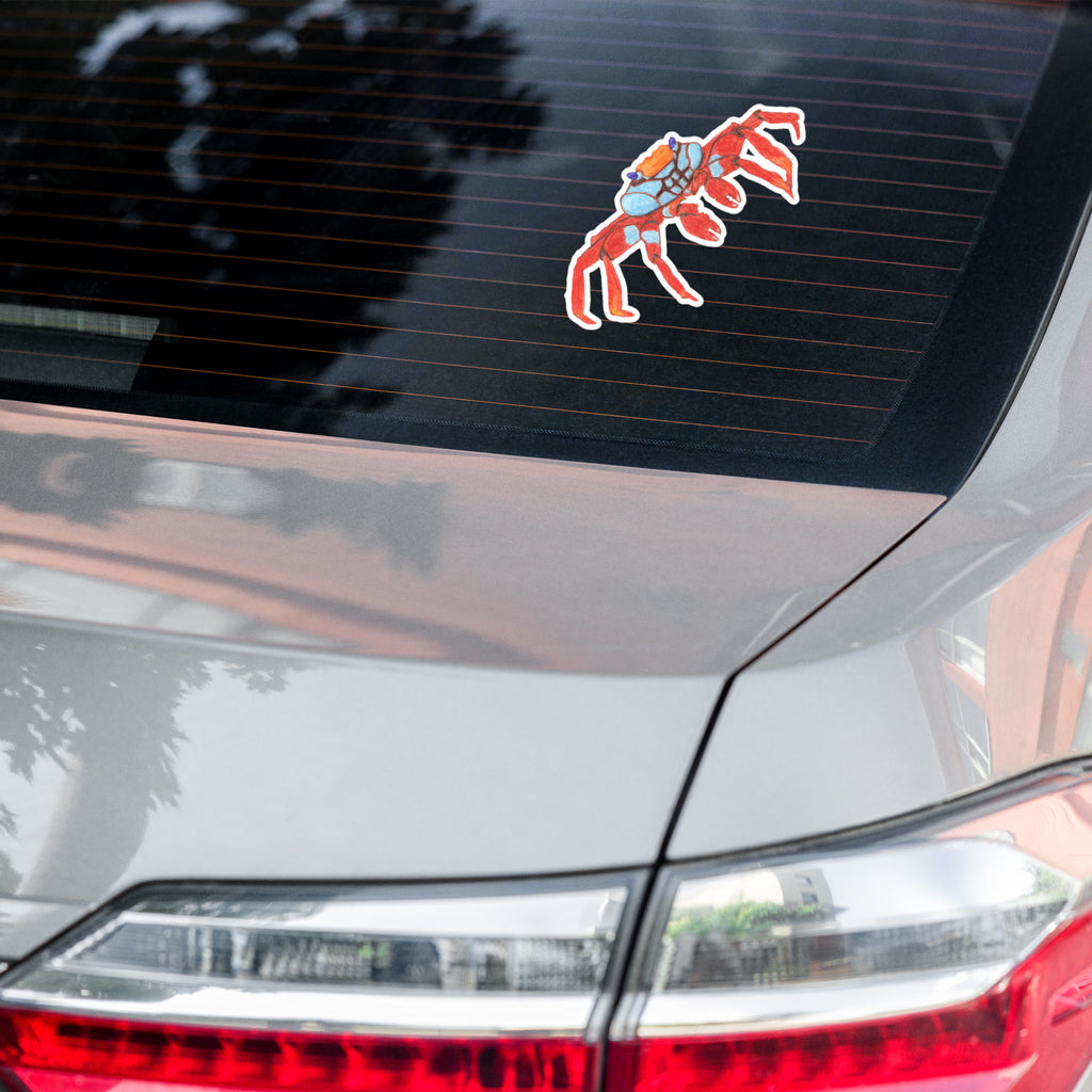 Galapagos Sally Lightfoot Crab Bubble-free sticker