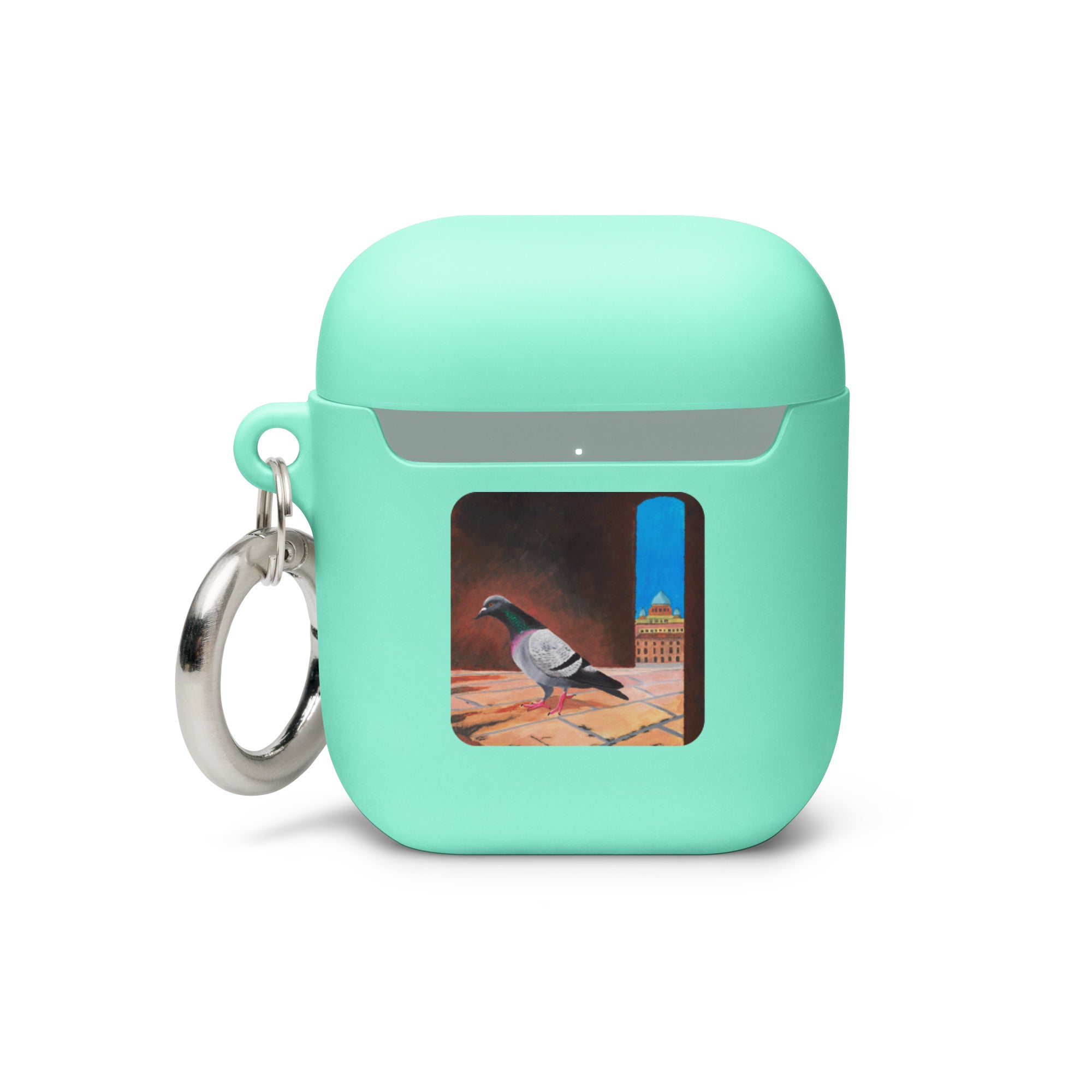 Roman Pigeon AirPods® Case: Impact-Absorbing TPU Cover