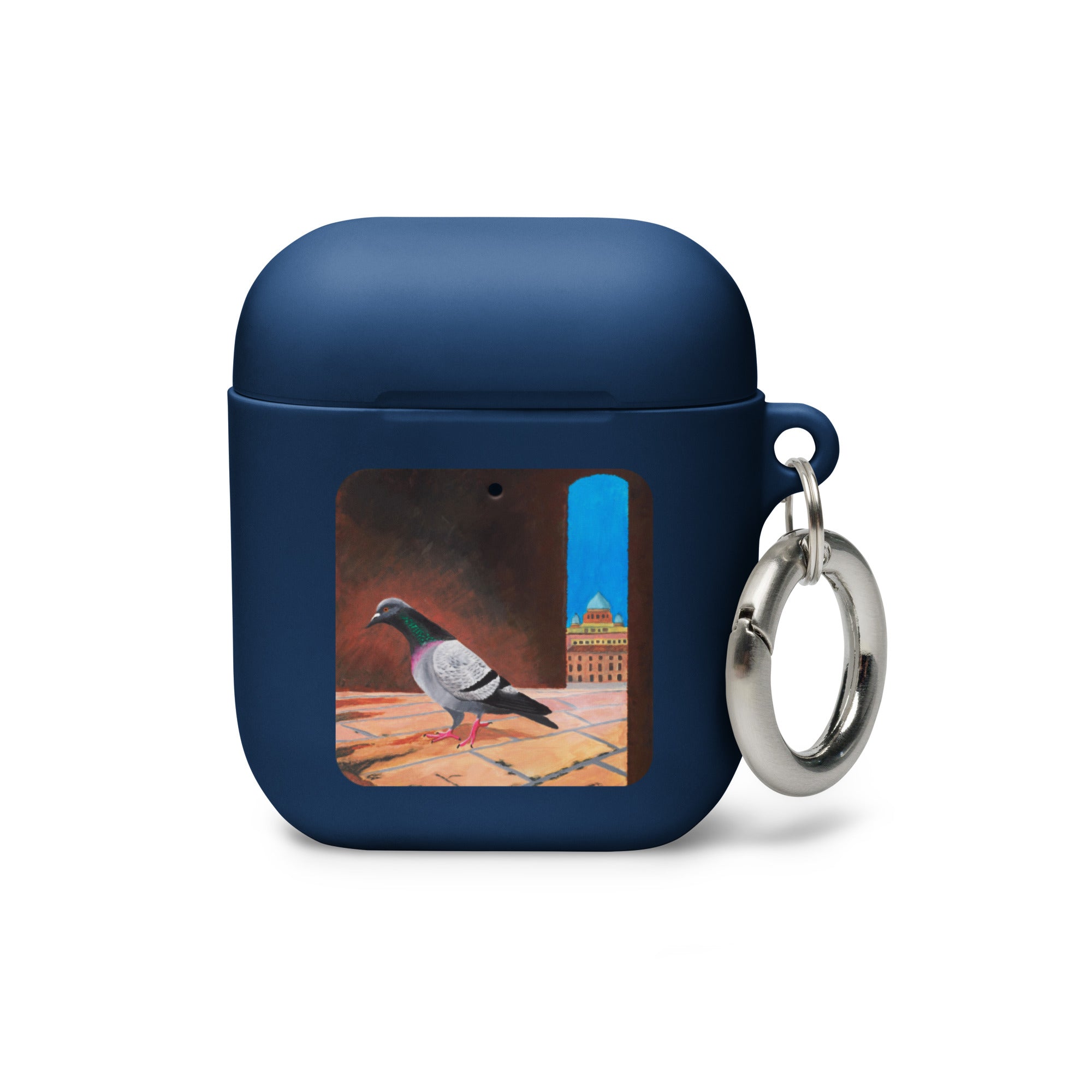 Roman Pigeon AirPods® Case: Impact-Absorbing TPU Cover