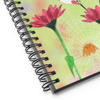 Hummingbirds Sipping Nectar Spiral Notebook