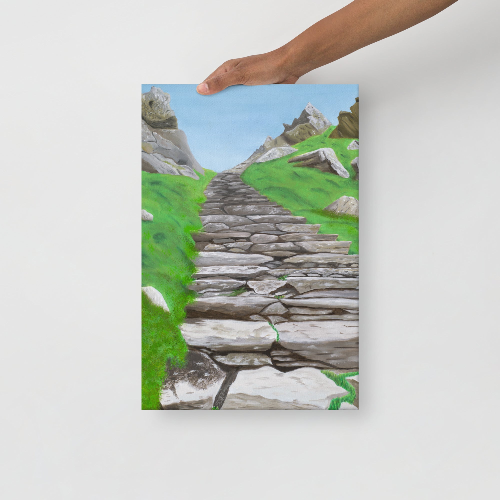 Path to Enlightenment Thin Canvas Print