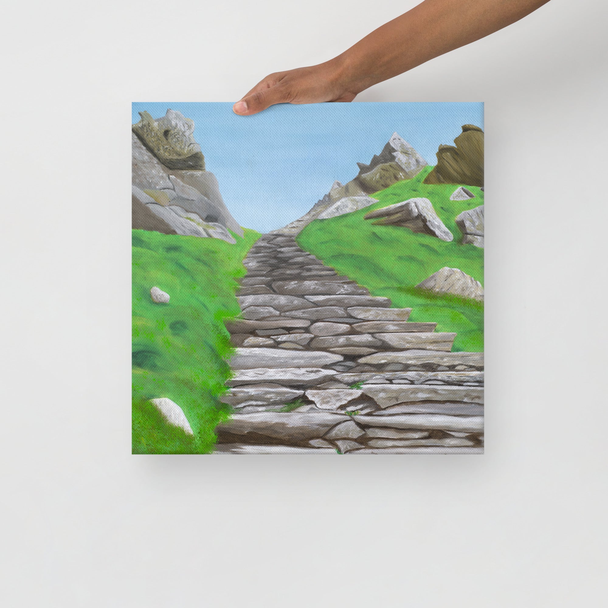 Path to Enlightenment Thin Canvas Print