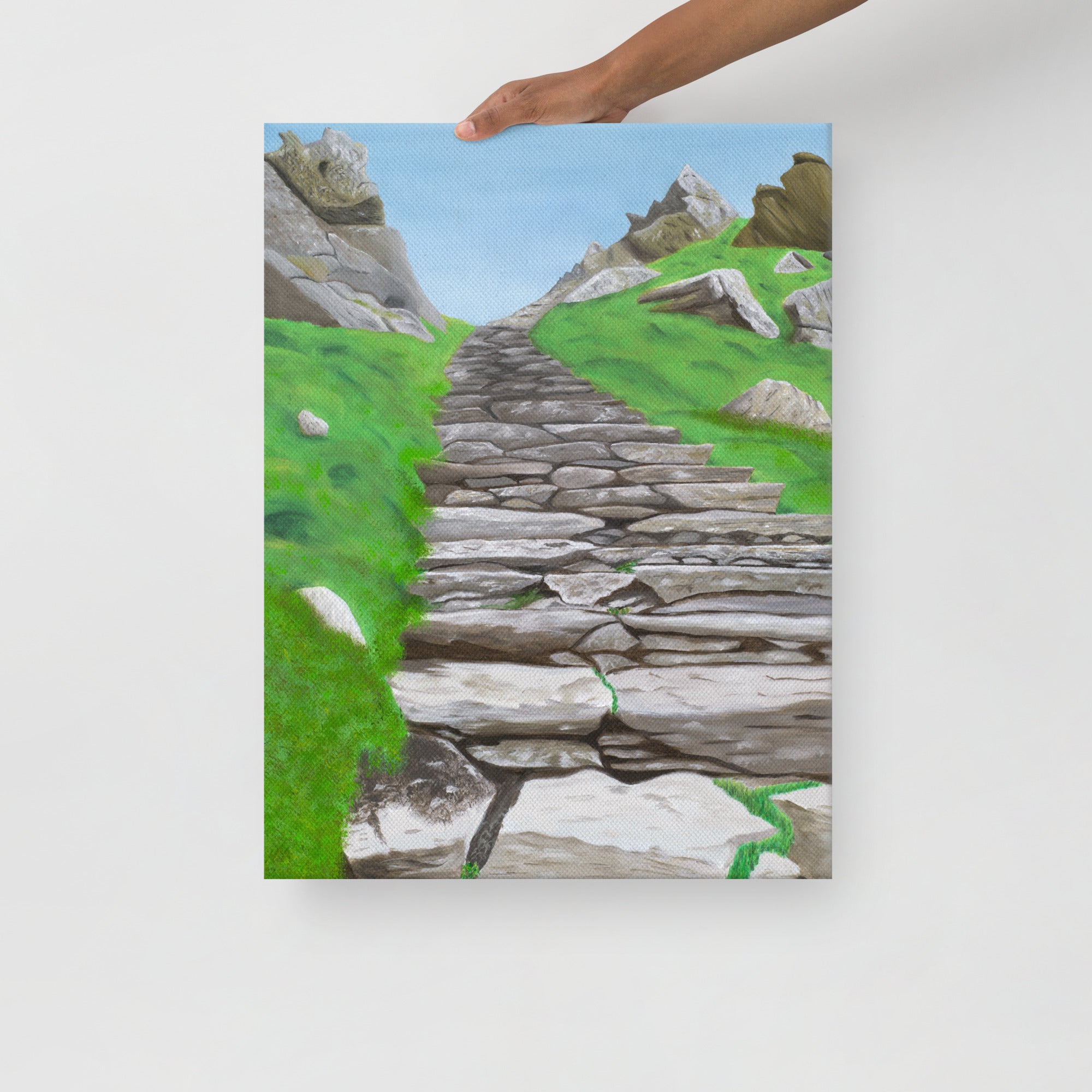 Path to Enlightenment Thin Canvas Print