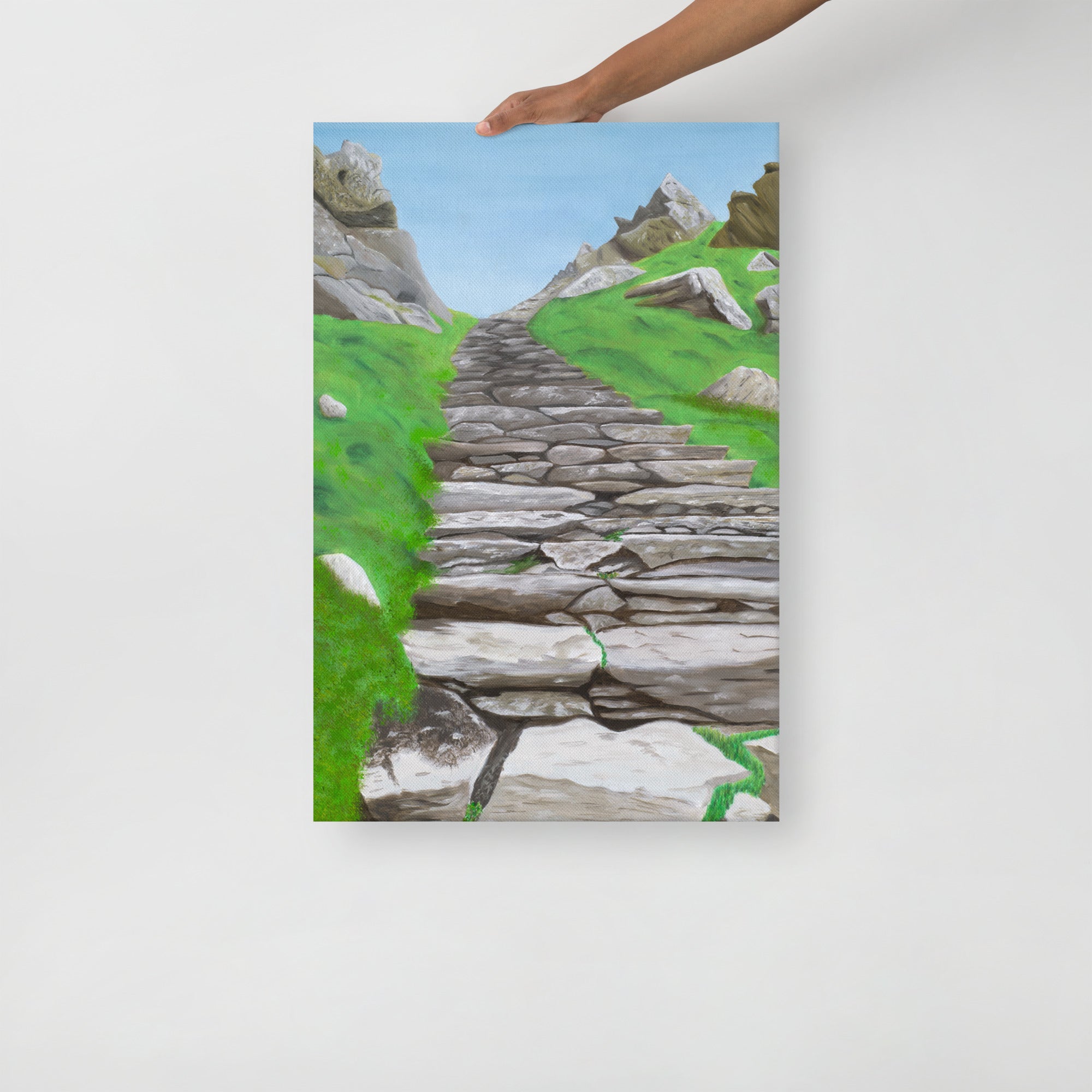 Path to Enlightenment Thin Canvas Print