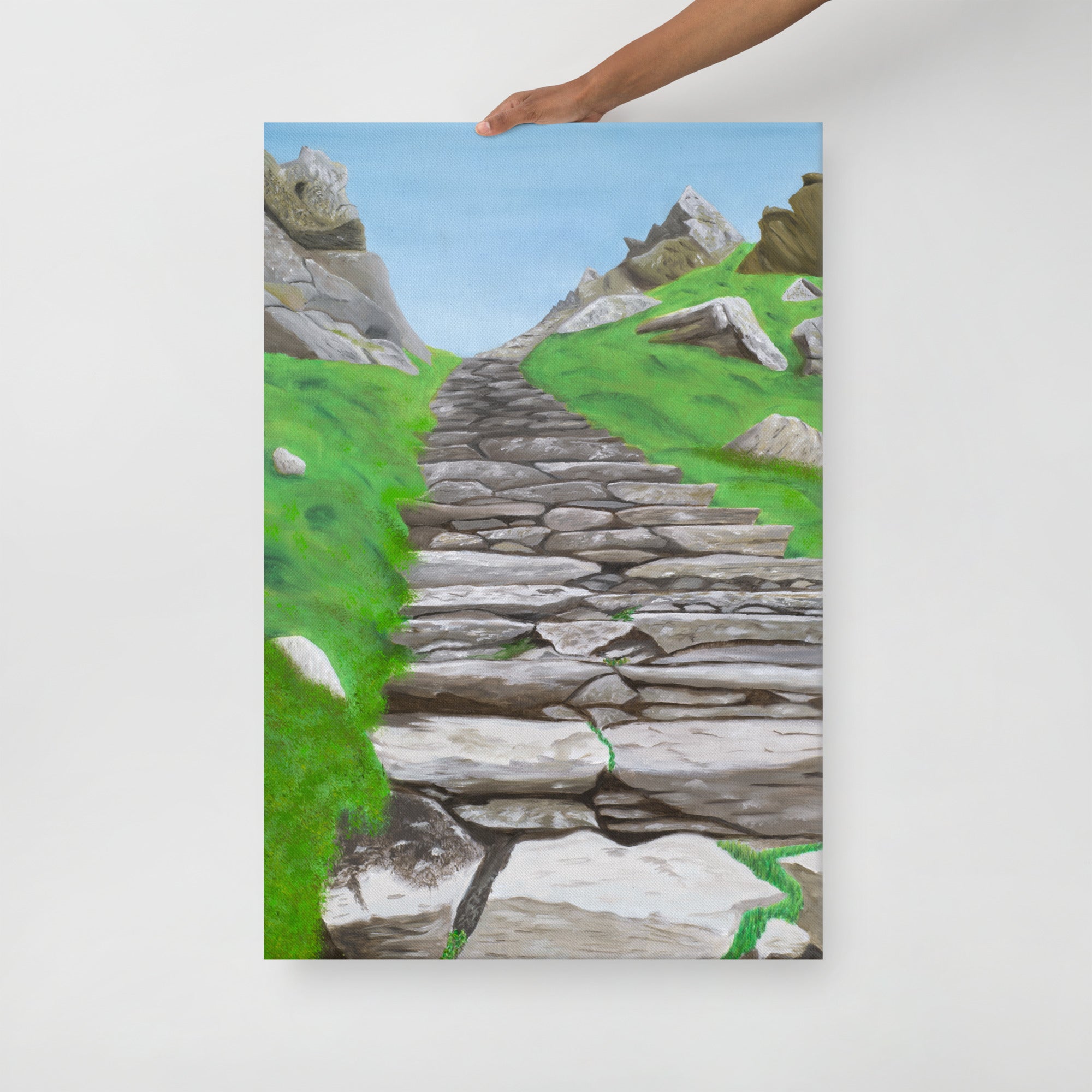 Path to Enlightenment Thin Canvas Print