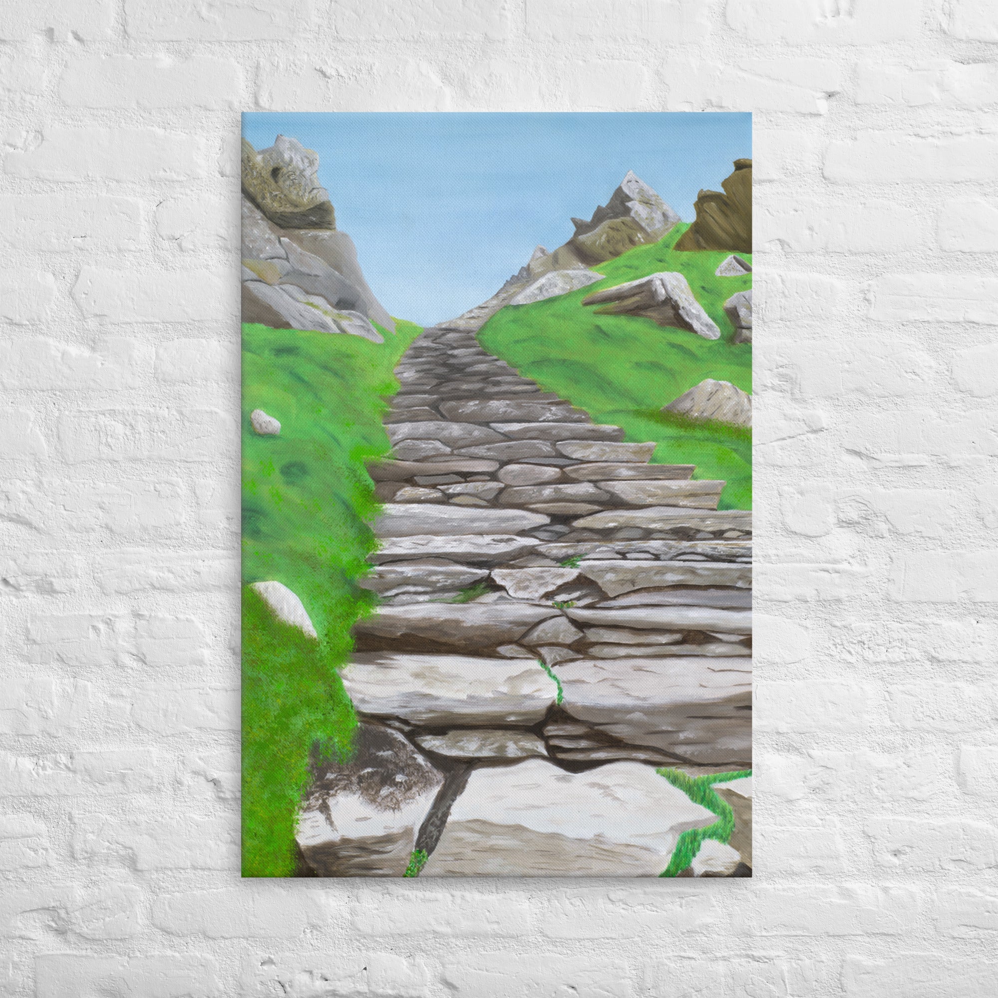 Stairway to Heaven Thin Canvas Print