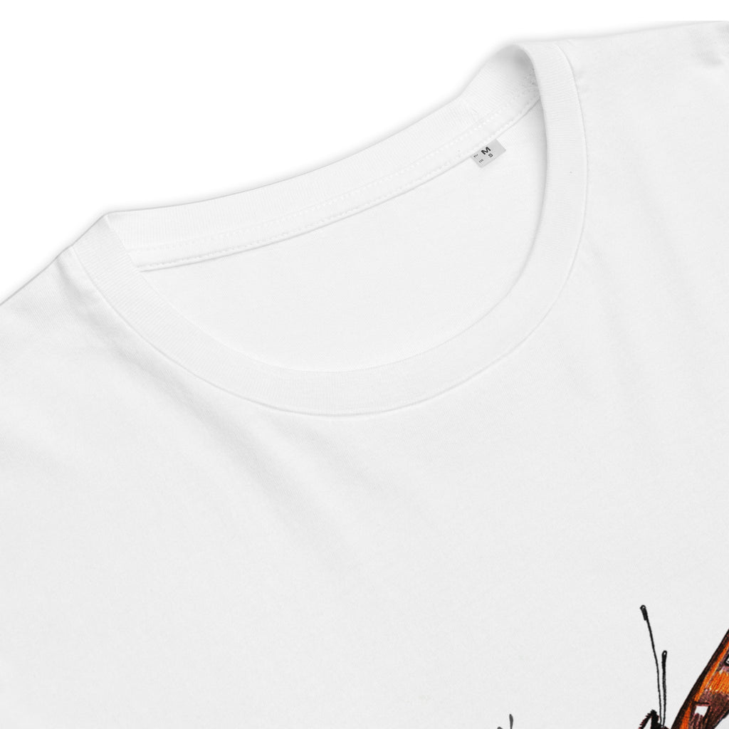 Lorquin Admiral Butterflies Organic Cotton Unisex T-Shirt